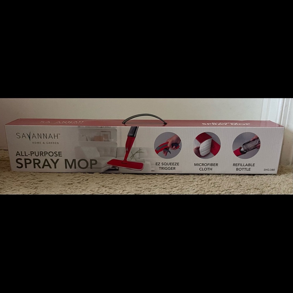 All purpose spray mop